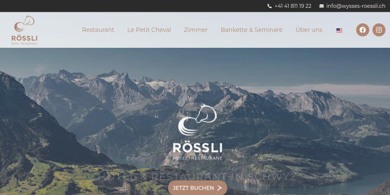 Restaurant Wysses Rössli in Schwyz Kantonalbank