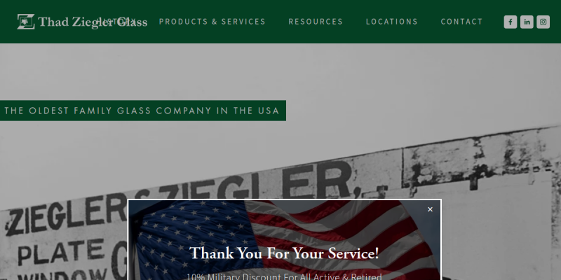 Commercial Window Glass Replacement San Antonio Tx website screenshot