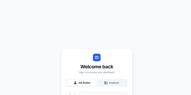 Preview of Job Search Platform
