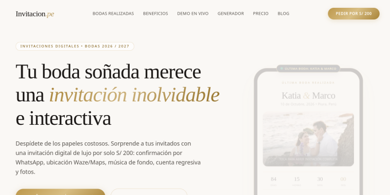 Preview de Invitacion.pe