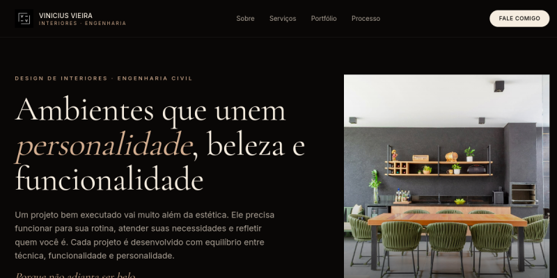 Site Vinícius Vieira