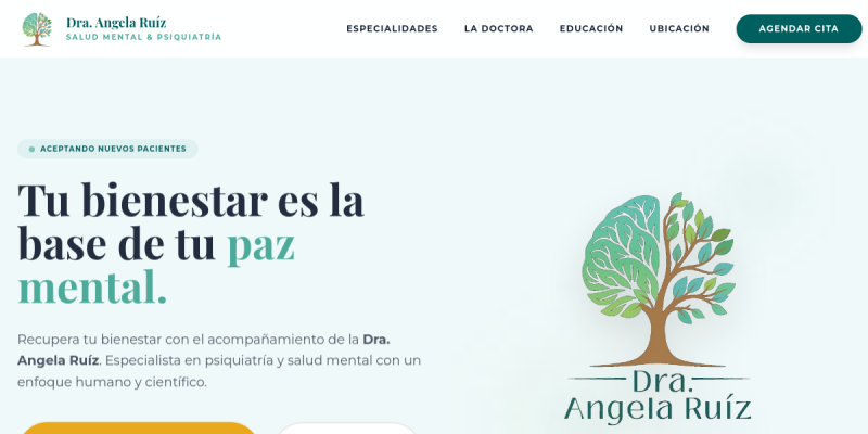 Dra. Angela Ruíz Desktop