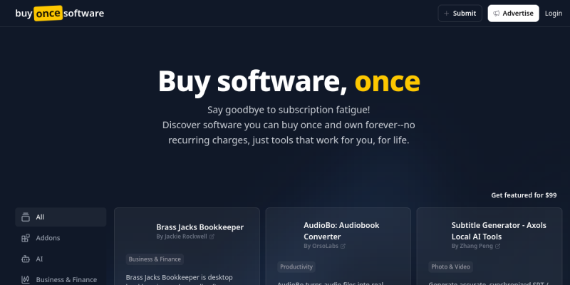 BuyOnce Software