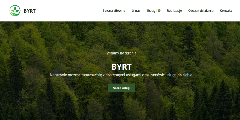 Podgląd: BYRT – Usługi Leśne