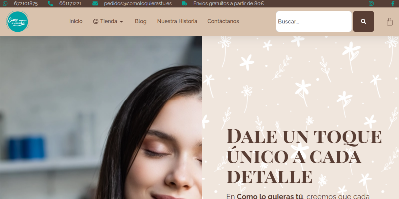 Captura de comoloquierastu.es