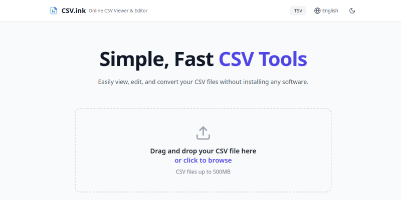 CsvInk