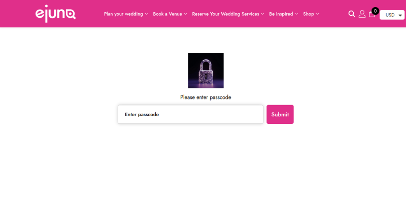 eJuno — Destination Wedding Platform