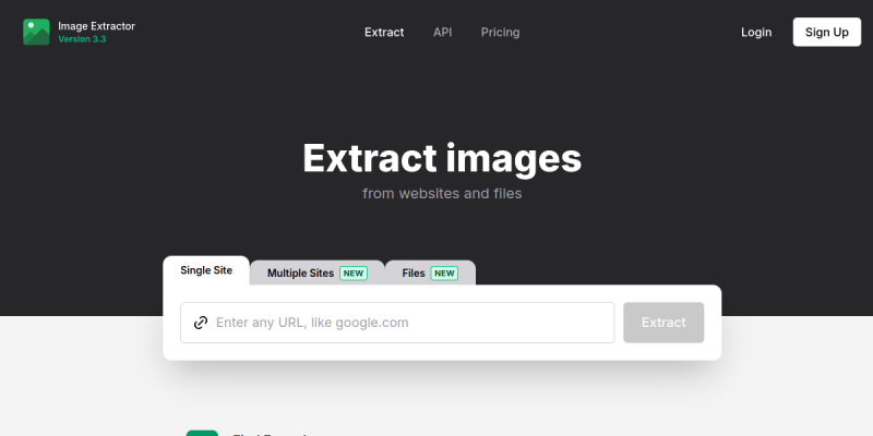 Image Extractor