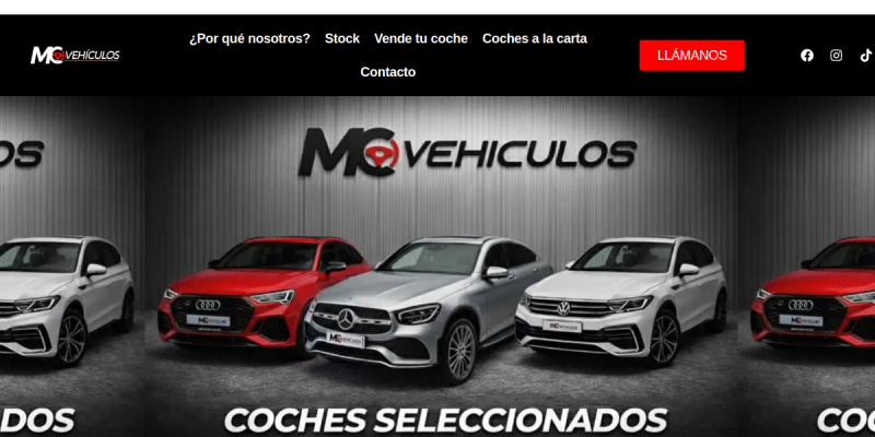Captura de mcvehiculosbaza.com