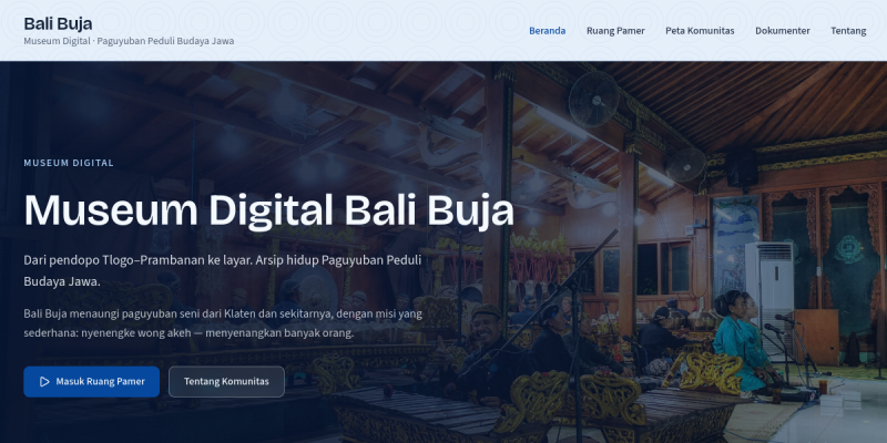 Pratinjau Museum Bali Buja