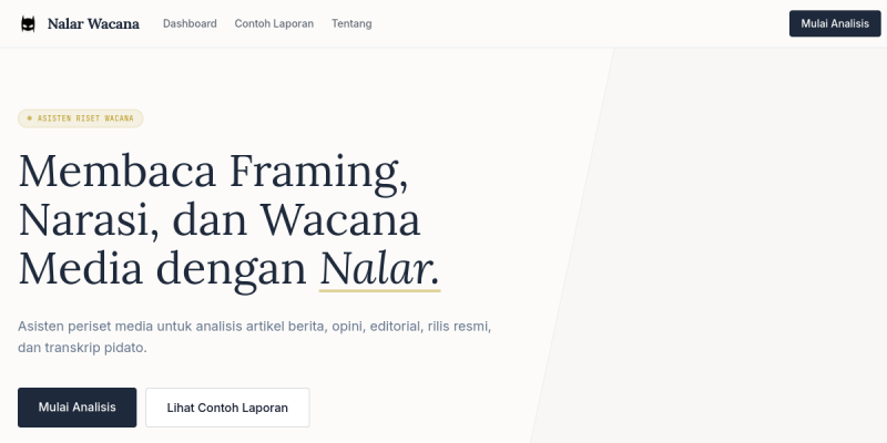 Pratinjau Nalar Wacana
