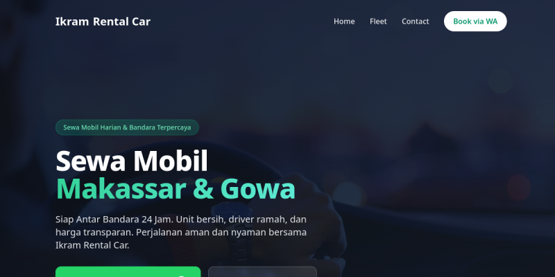 Rental Mobil Profesional