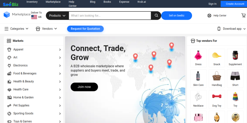 SeeBiz — B2B Wholesale Marketplace