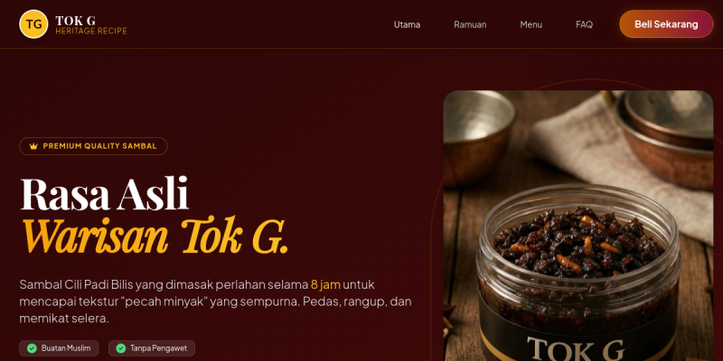 Sambal Website