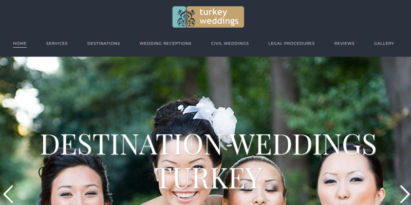 Turkey Weddings web sitesi