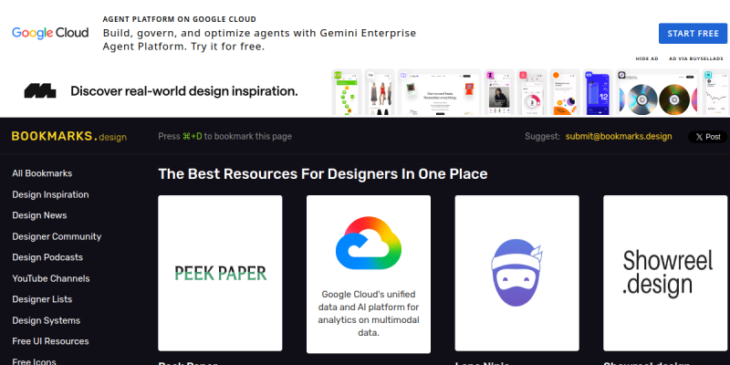 bookmarks.design
