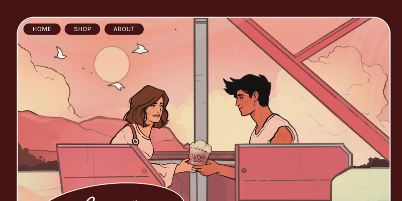 Eat Lucky Day website screenshot