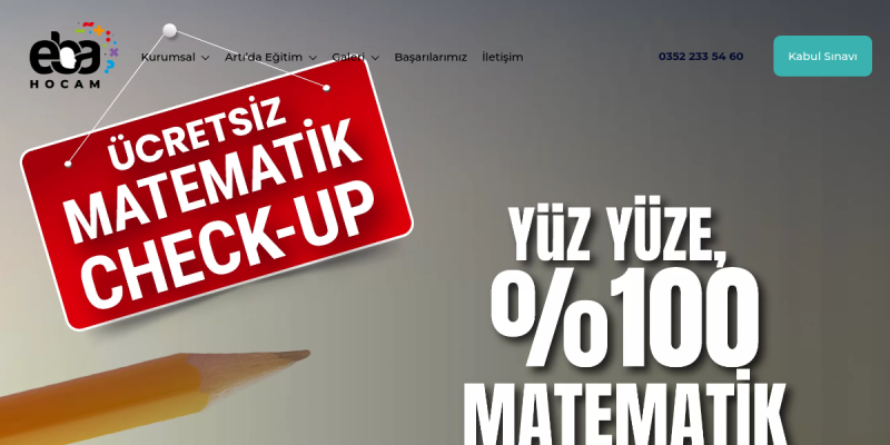 Eba Hocam web sitesi
