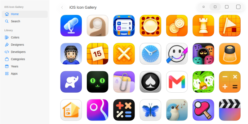 iOS Icon Gallery