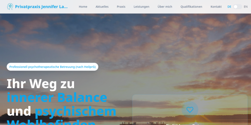 Psychotherapie Praxis Jennifer Lange