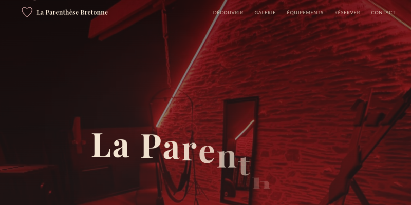 Aperçu du site La Parenthèse Bretonne