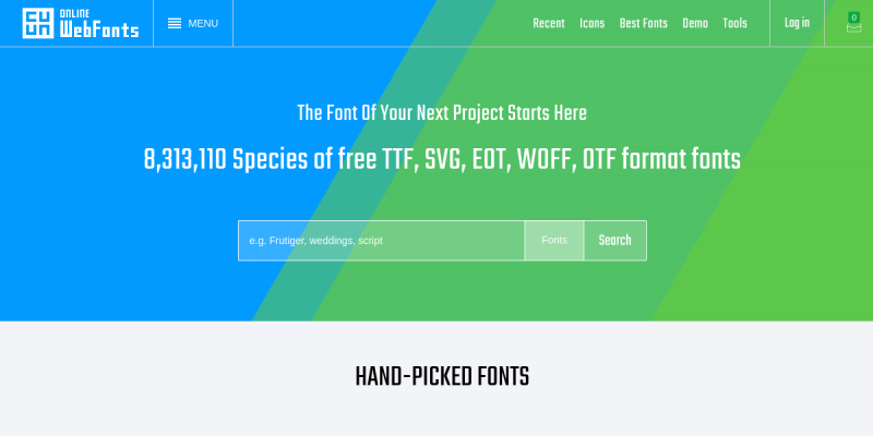 Online Web Fonts
