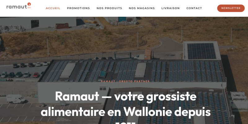 Aperçu du site Ramaut