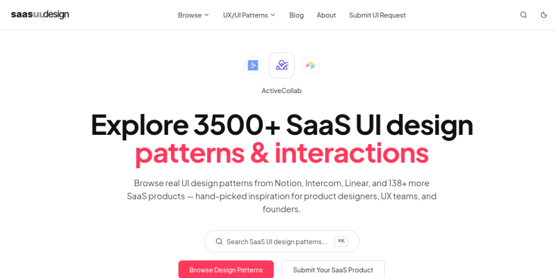 SaaS UI Design