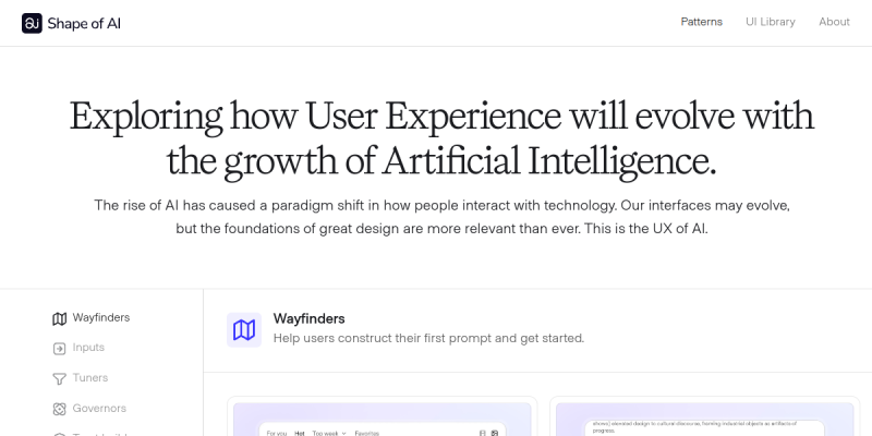 The Shape of AI