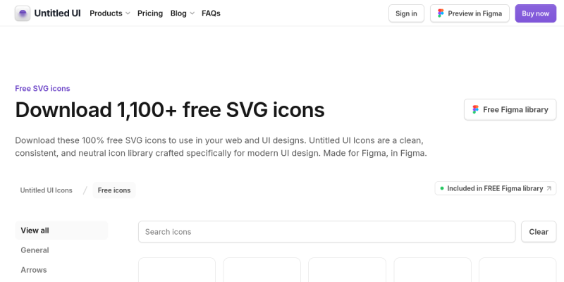 Untitled UI - Free Icons