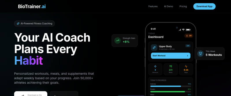 BioTrainer.ai preview