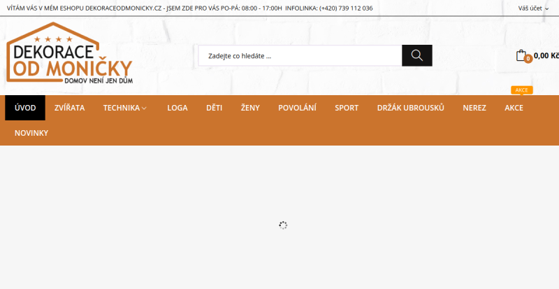 Dekorace od Moničky