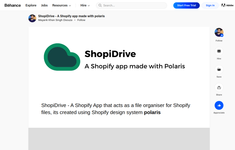 Preview of ShopiDrive – A Shopify App Made With Polaris