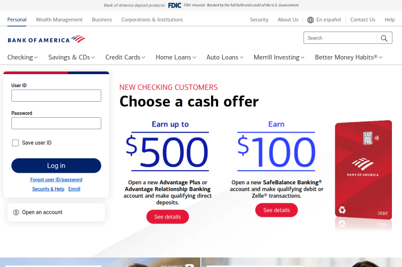 Buy Verified Bank of America Account thumbnail 2