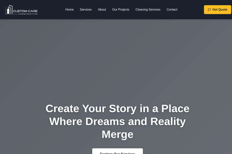 Custom Care Construction