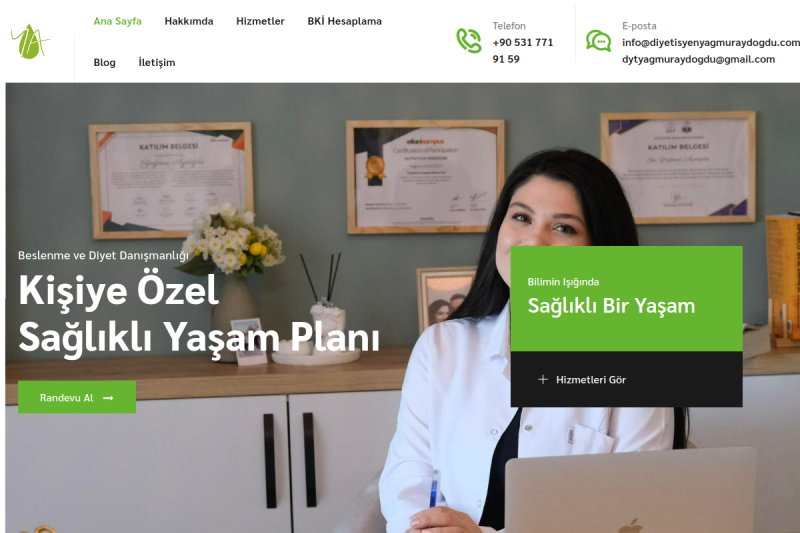 Diyetisyen Yağmur Aydoğdu