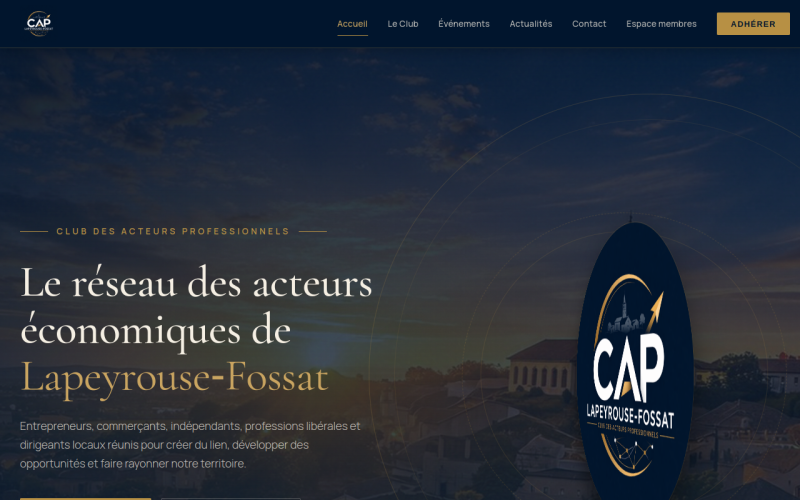 Aperçu du site CAP Lapeyrouse-Fossat