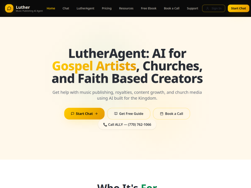 Luther Agent preview