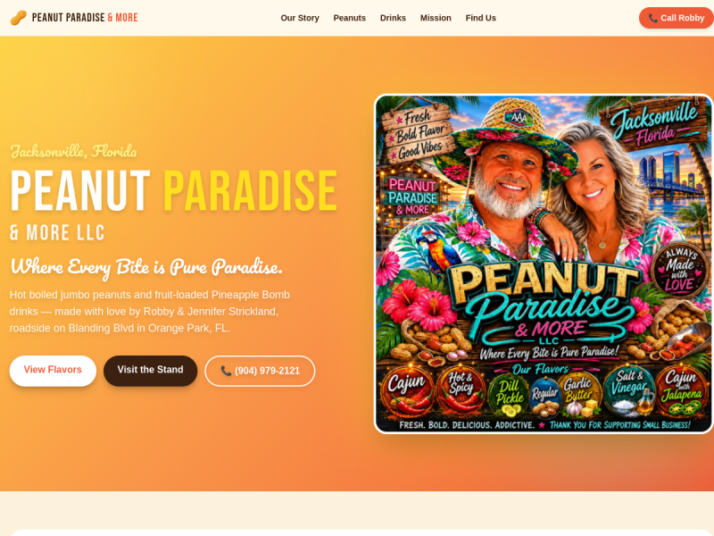 Live preview of Peanut Paradise