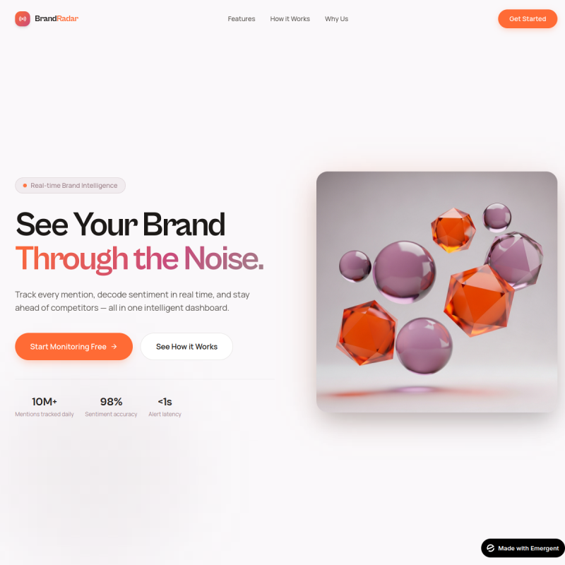Brand Radar preview