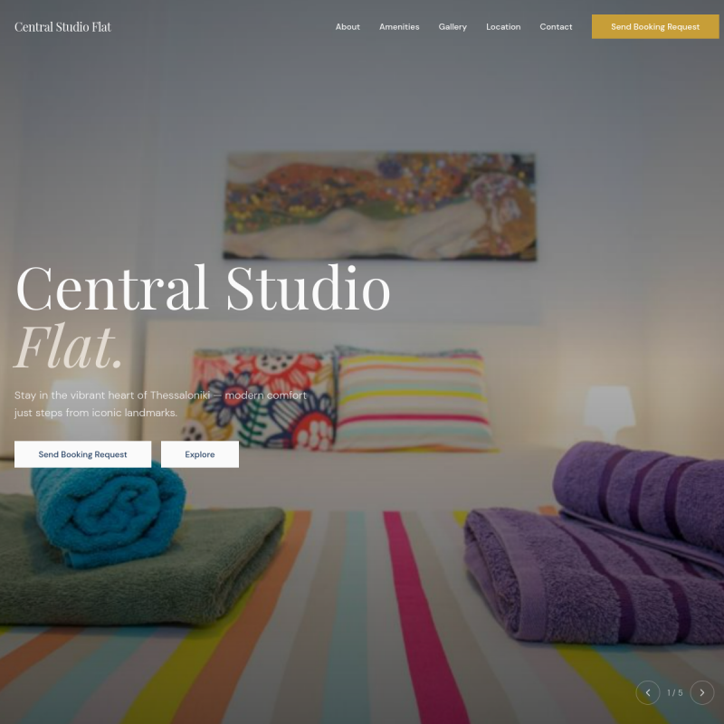 Central Studio Flat