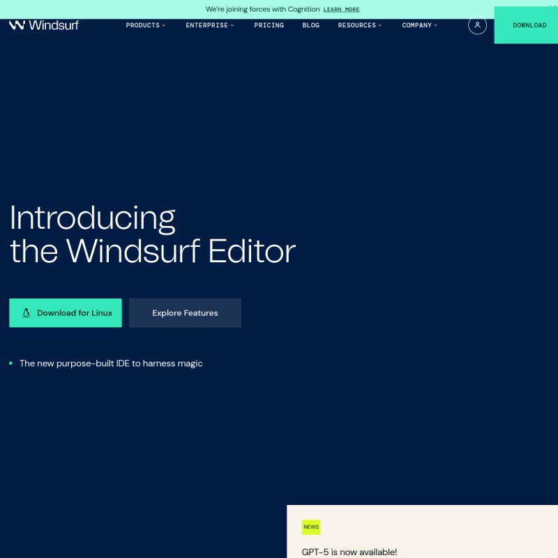 Codeium Website Preview