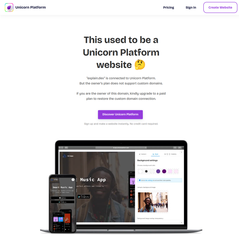ExplainDev Website Preview