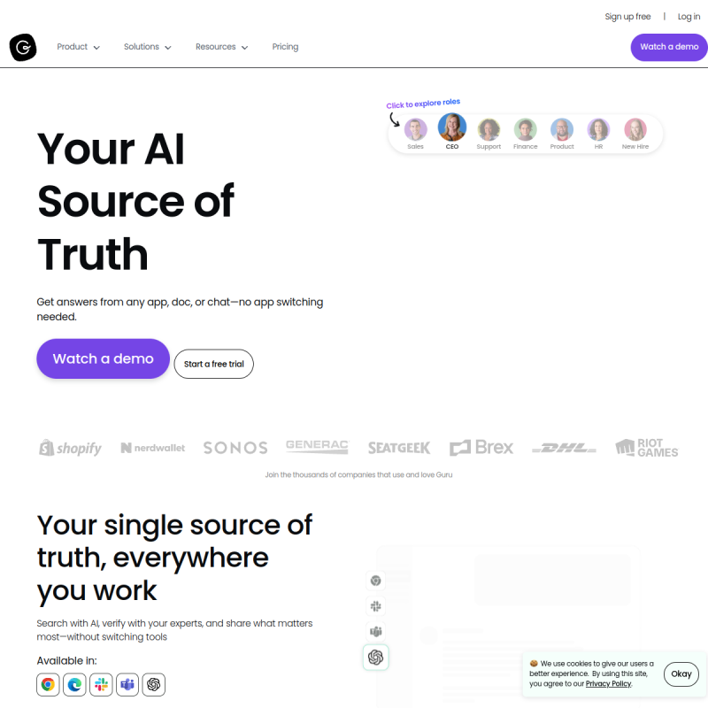 Guru Website Preview