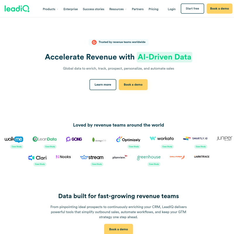 LeadIQ – AI Lead Generation Platform