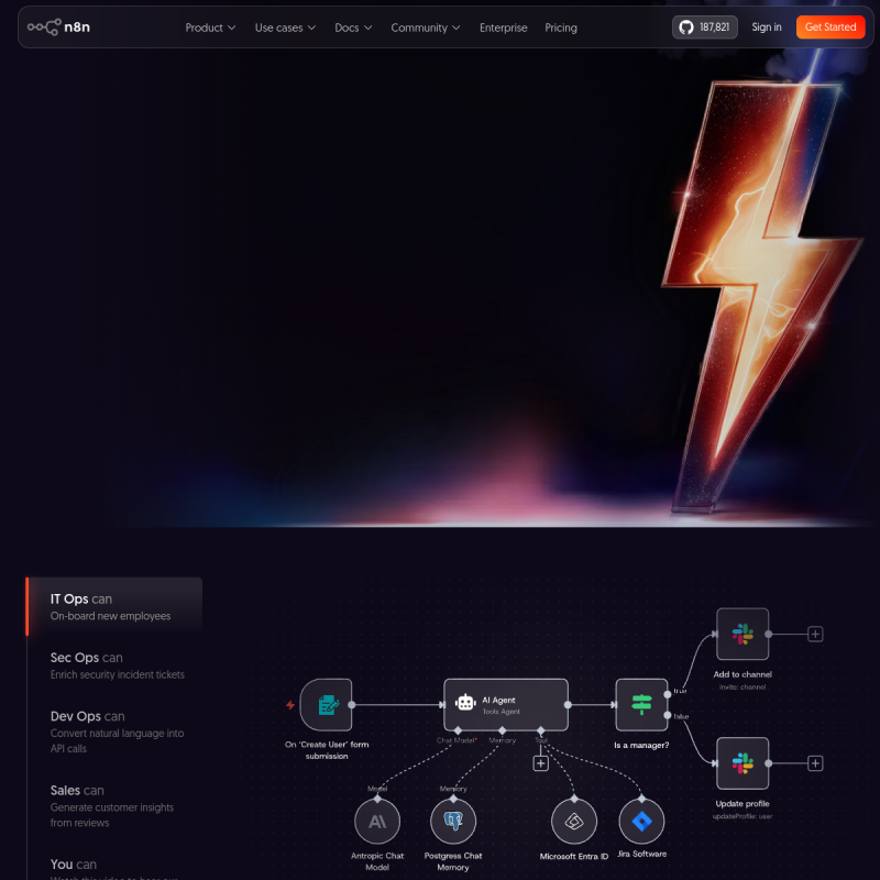 Aperçu n8n AI Nodes