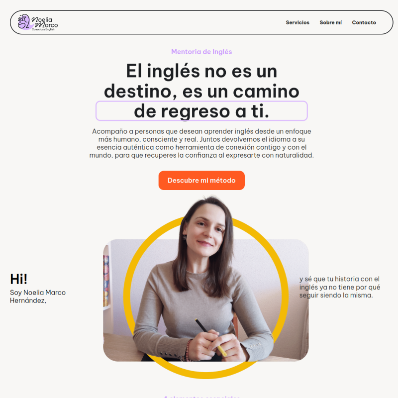 Noelia Marco – Conscious English