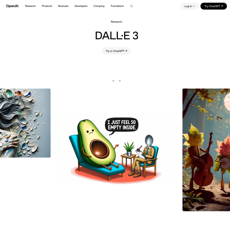 DALL-E 3 screenshot