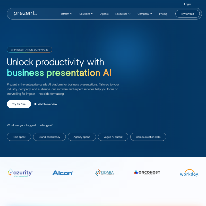 Prezent AI – AI Presentation Generator