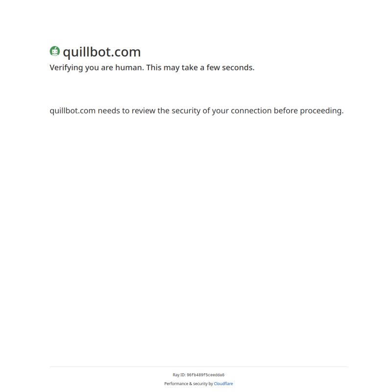 QuillBot AI Humanizer Website Preview